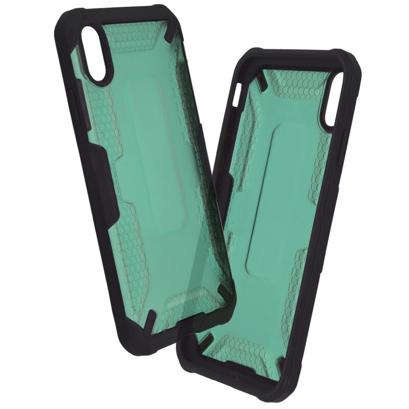 Husa iPhone XS Max Mobster Decoil Series - Verde Inchis