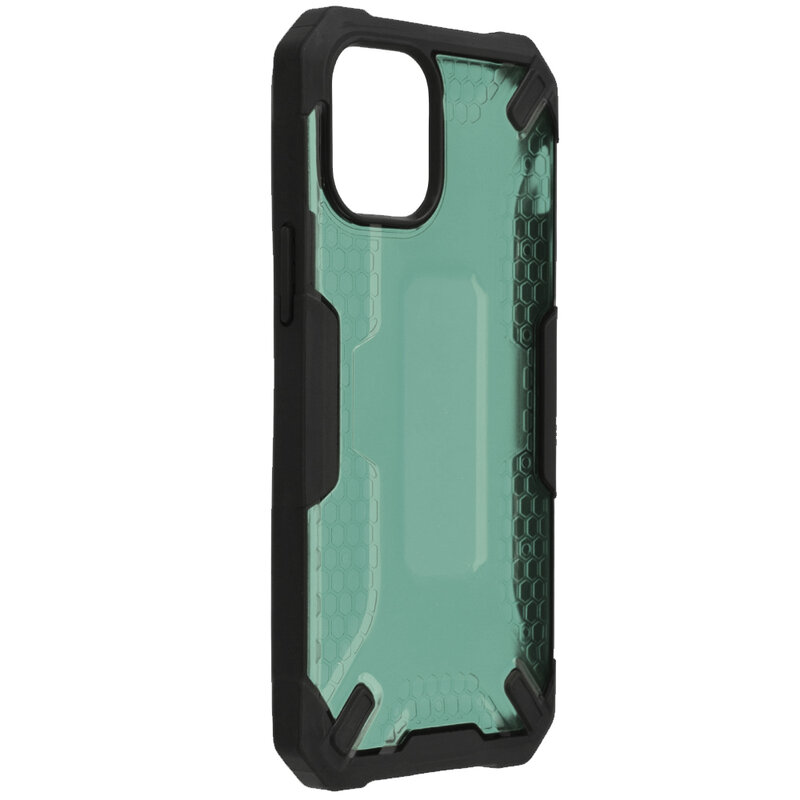 Husa iPhone 12 mini Mobster Decoil Series - Verde Inchis