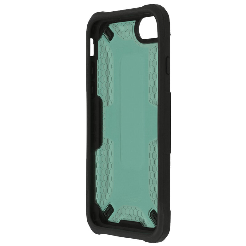 Husa iPhone SE 2, SE 2020 Mobster Decoil Series - Verde Inchis