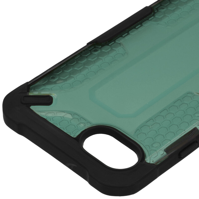 Husa iPhone SE 2, SE 2020 Mobster Decoil Series - Verde Inchis