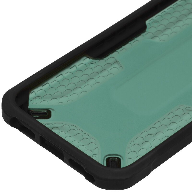 Husa iPhone SE 2, SE 2020 Mobster Decoil Series - Verde Inchis
