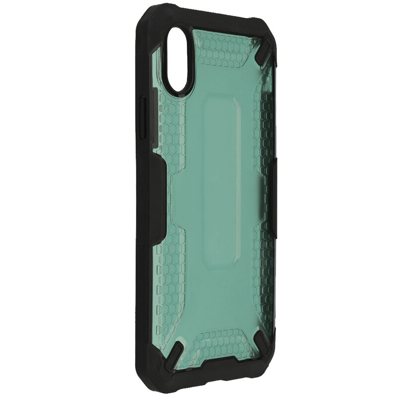Husa iPhone XR Mobster Decoil Series - Verde Inchis