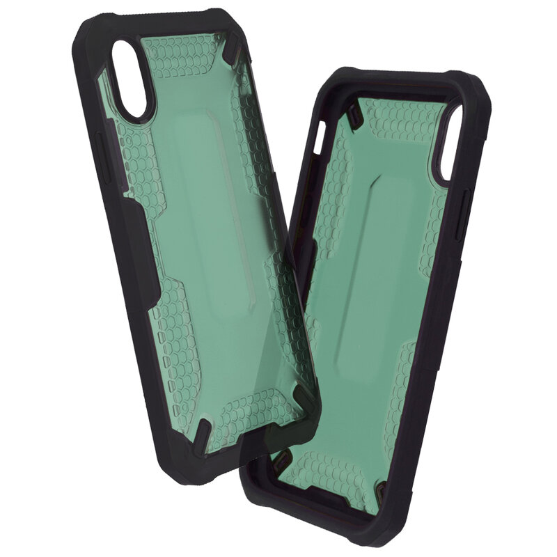 Husa iPhone XR Mobster Decoil Series - Verde Inchis