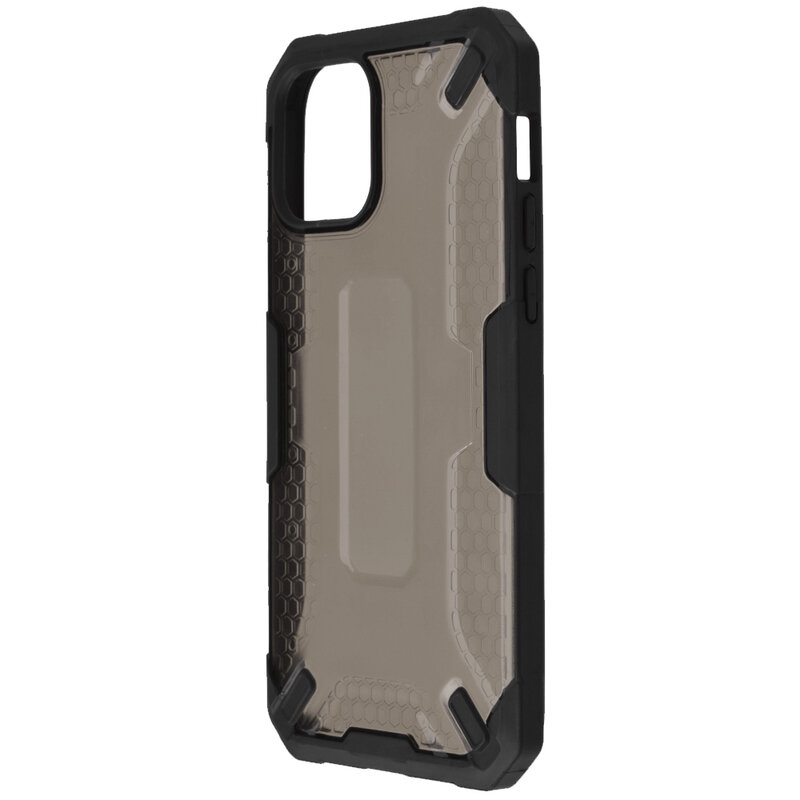 Husa iPhone 12 Mobster Decoil Series - Negru