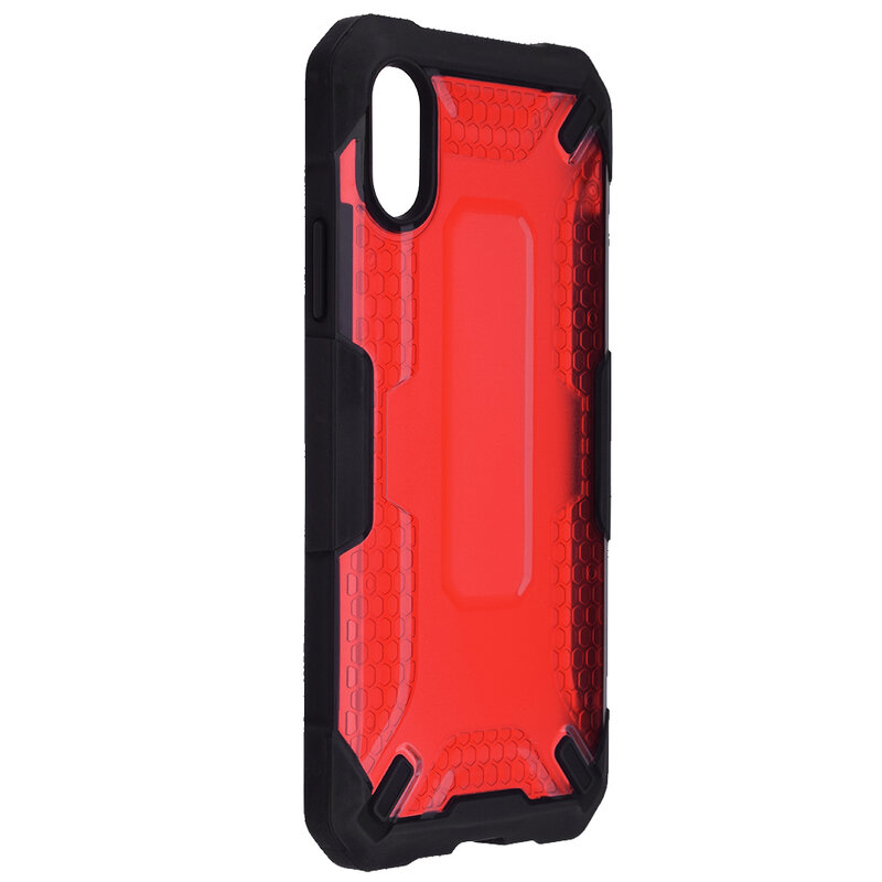 Husa iPhone X, iPhone 10 Mobster Decoil Series - Rosu