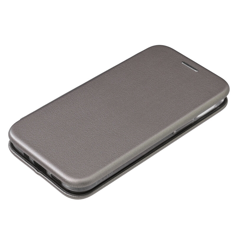 Husa iPhone 12 mini Flip Magnet Book Type - Grey