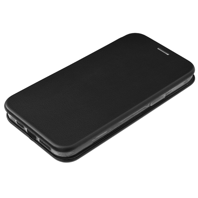 Husa iPhone 12 Pro Max Flip Magnet Book Type - Black