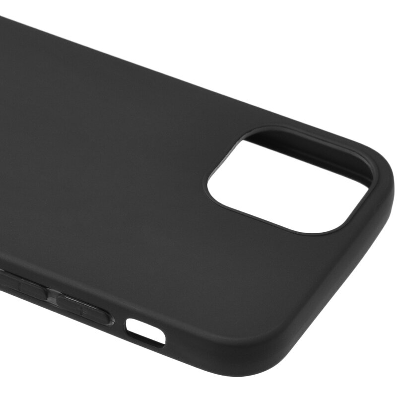 Husa iPhone 12 mini Soft TPU - Negru