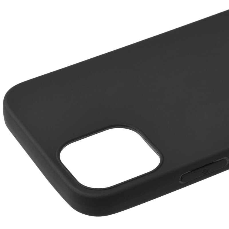 Husa iPhone 12 mini Soft TPU - Negru