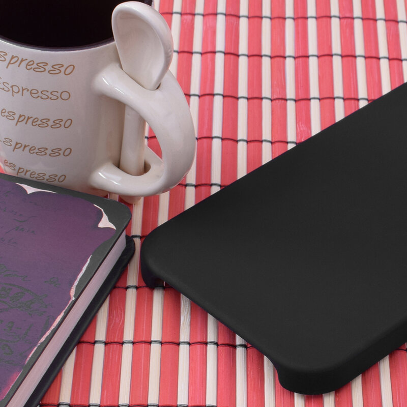 Husa iPhone 12 mini Silicon Soft Touch - Negru