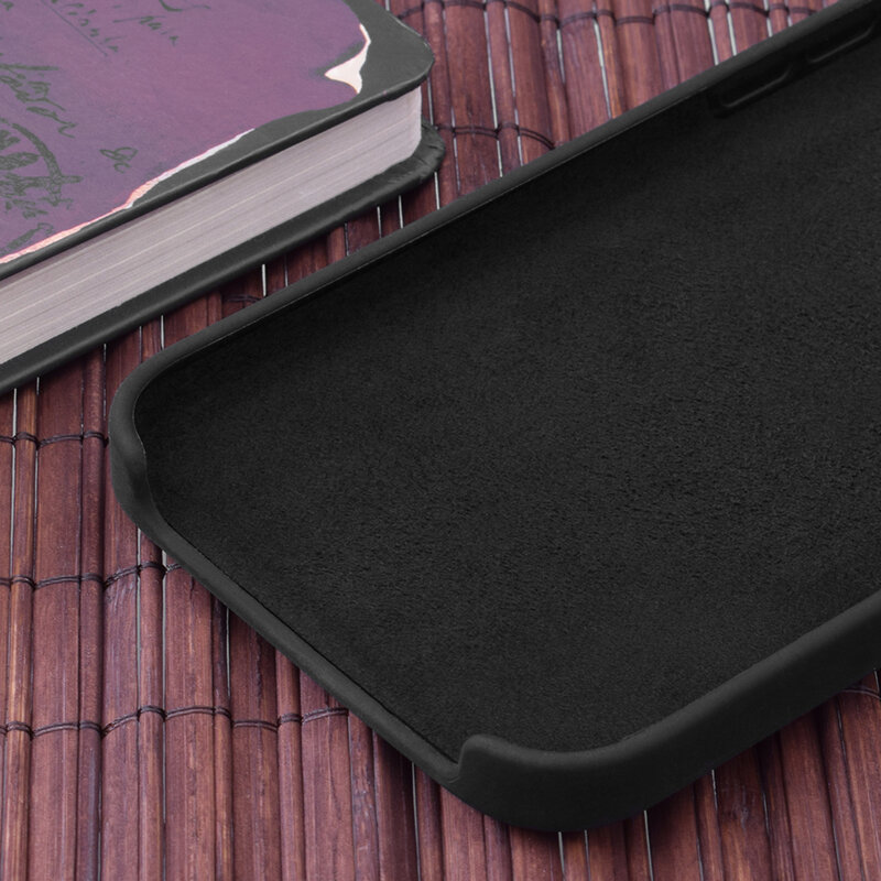Husa iPhone 12 mini Silicon Soft Touch - Negru