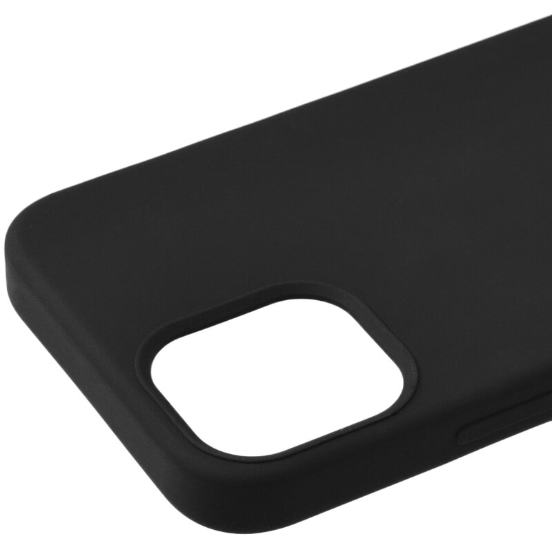 Husa iPhone 12 mini Silicon Soft Touch - Negru