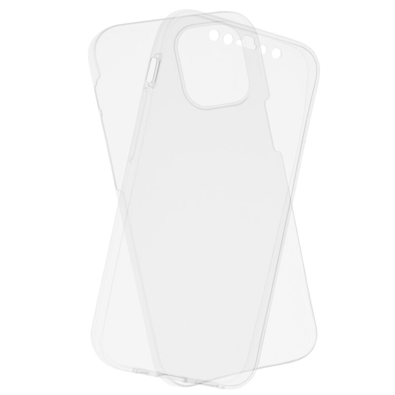 Husa iPhone 12 mini TPU UltraSlim 360 Transparent