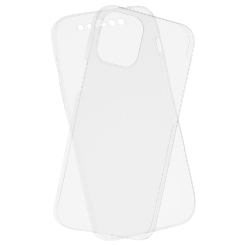Husa iPhone 12 mini TPU UltraSlim 360 Transparent