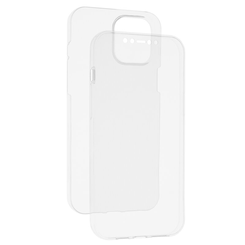 Husa iPhone 12 Pro Max TPU UltraSlim 360 Transparent