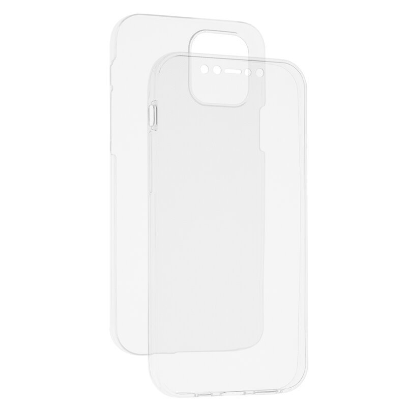 Husa iPhone 12 TPU UltraSlim 360 Transparent