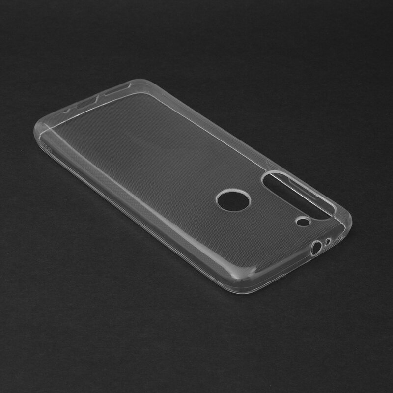 Husa Motorola Moto G8 Power Techsuit Clear Silicone, transparenta