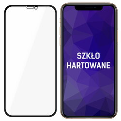 Folie Sticla iPhone 11 Pro Max 3MK Hard Glass Max Privacy - Black