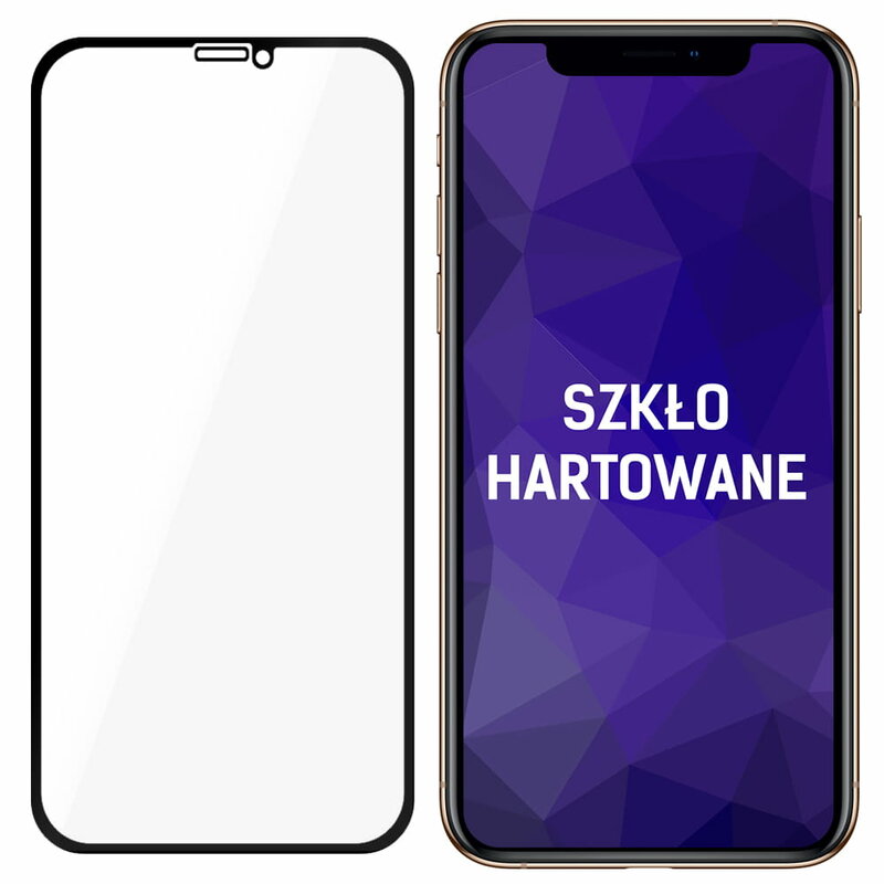 Folie Sticla iPhone 11 Pro Max 3MK Hard Glass Max Privacy - Black