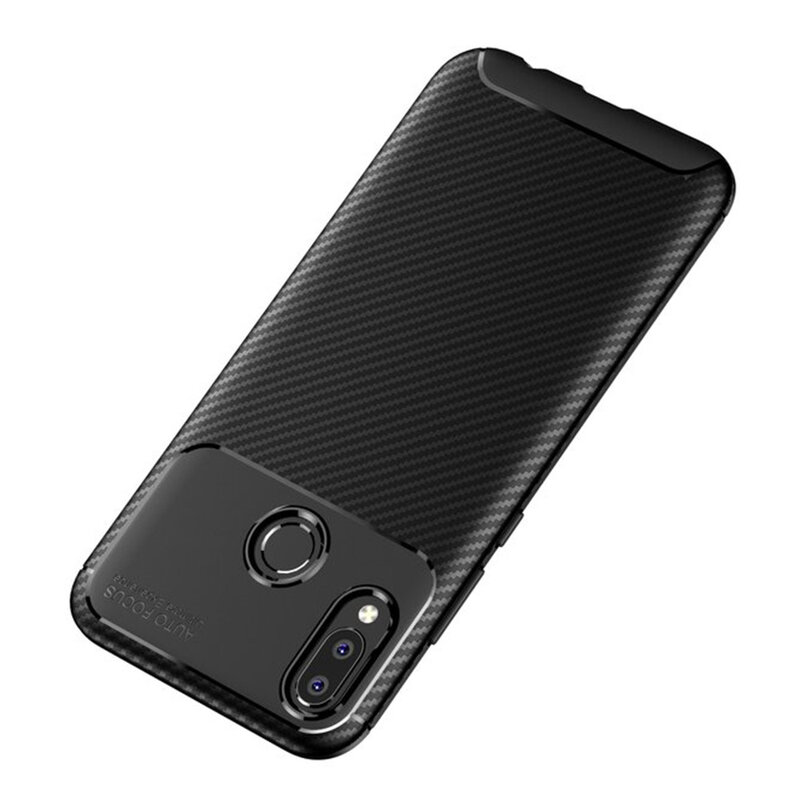 Husa Huawei P20 Lite Mobster Carbon Skin Negru
