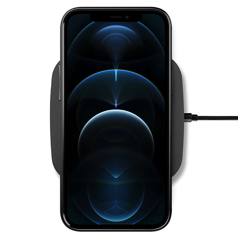 Husa iPhone 12 Pro Max Thunder Flexible Tough TPU - Negru
