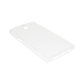 Husa OnePlus One TPU Alb Transparent