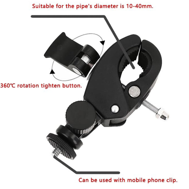 Suport bicicleta GoPro prindere pentru ghidon Techsuit CAL07