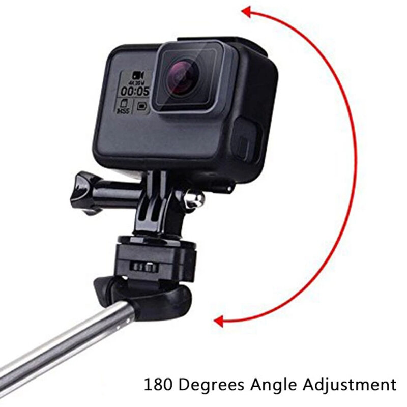 Suport Selfie Stick Universal Telescopic GoPro Hero, SJCAM, Camere De Actiune - Negru