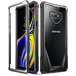 [Pachet 360°] Husa Samsung Galaxy Note 9 Poetic Guardian + Folie Ecran - Negru