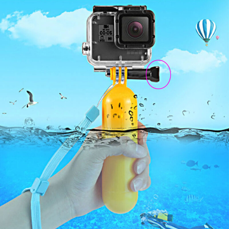 Surub GoPro Universal Din Otel Inoxidabil Pentru Fixare Camere De Actiune 5.5cm - Negru