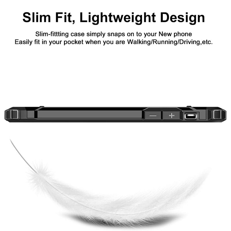 Husa iPhone 12 mini Techsuit Hybrid Armor, negru