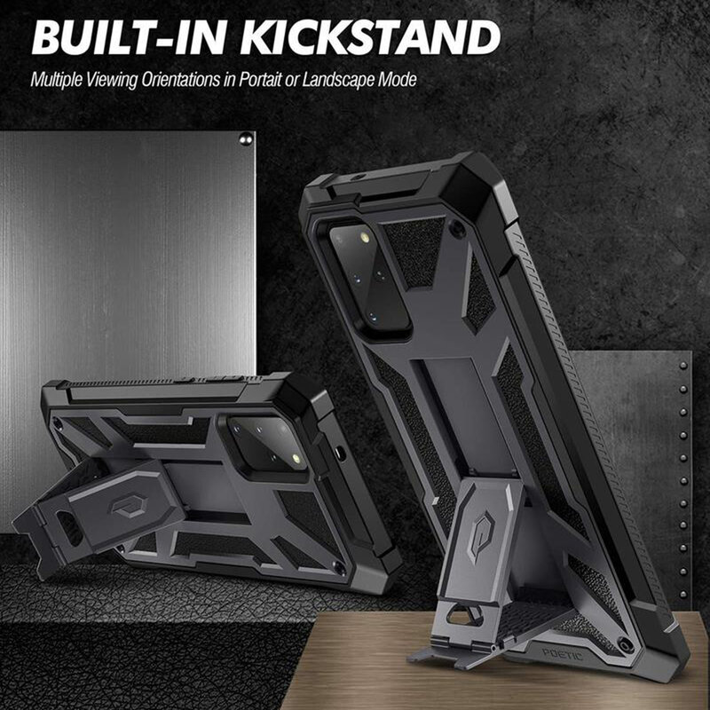 Husa Samsung Galaxy S20 Plus 5G Poetic Affinity Transparenta - Camuflaj