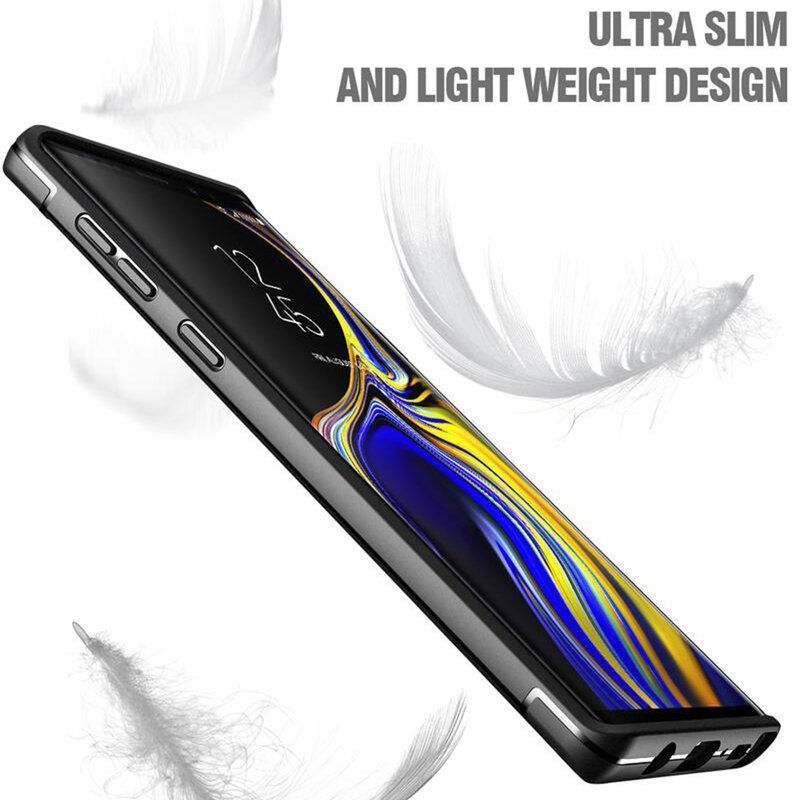 Husa Samsung Galaxy Note 9 Poetic Karbon Shield - Negru