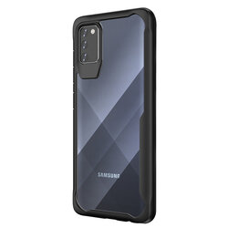 Husa Samsung Galaxy A41 Mobster Glaast Series Transparenta - Negru