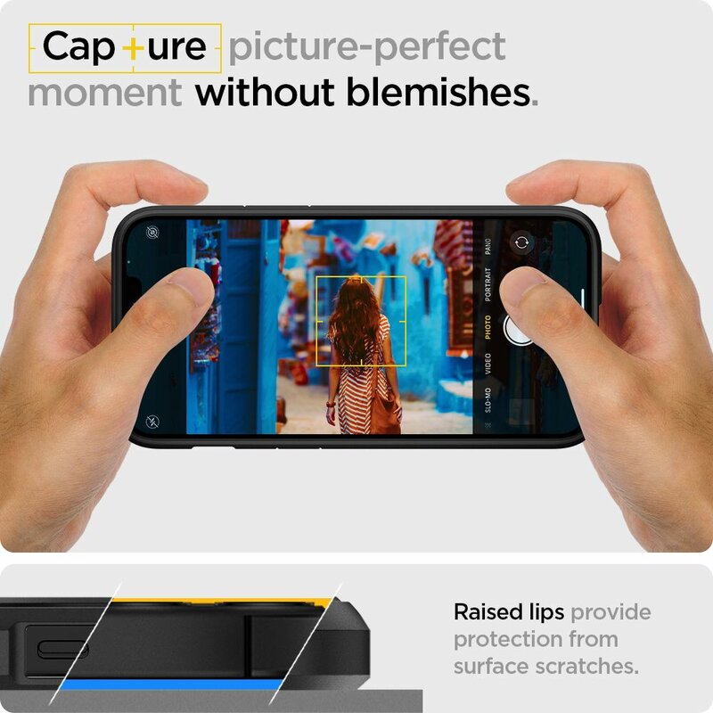 Husa iPhone 12 Spigen Ultra Hybrid - Matte Black