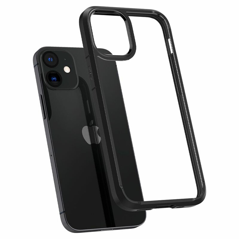 Husa iPhone 12 mini Spigen Ultra Hybrid - Matte Black