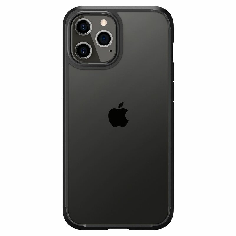 Husa iPhone 12 Pro Spigen Ultra Hybrid - Matte Black