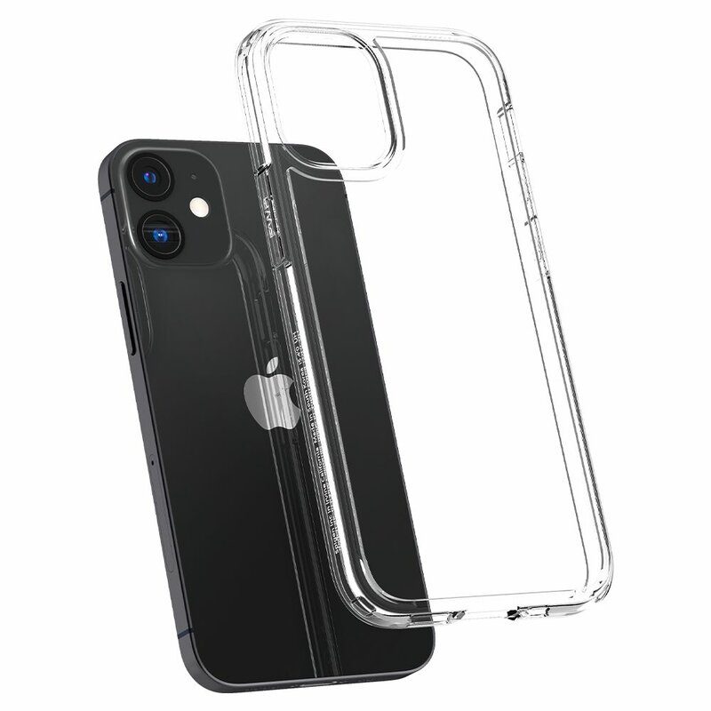 Husa iPhone 12 Spigen Ultra Hybrid - Crystal Clear