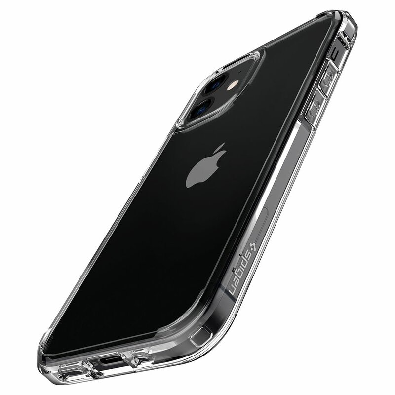 Husa iPhone 12 Spigen Ultra Hybrid - Crystal Clear