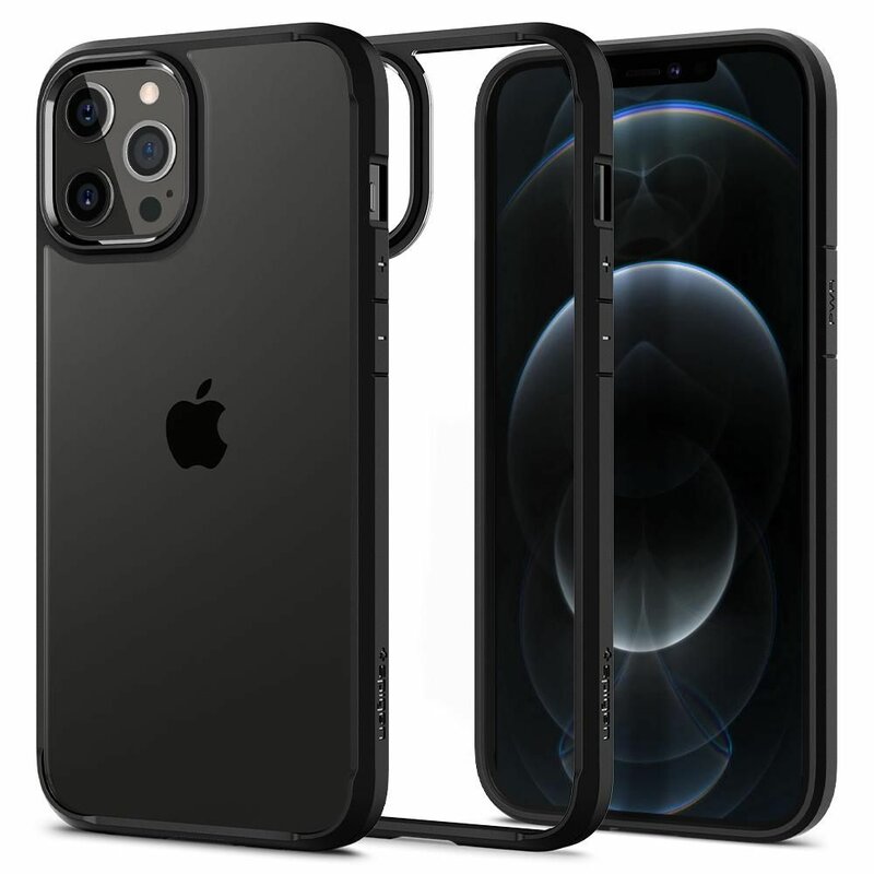 Husa iPhone 12 Pro Max Spigen Ultra Hybrid - Matte Black