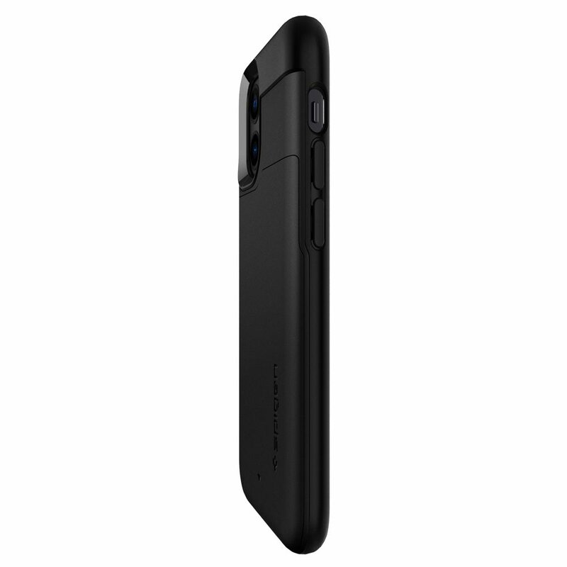 Husa iPhone 12 mini Spigen Slim Armor CS - Black