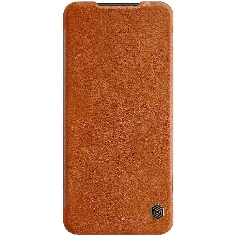 Husa Xiaomi Redmi Note 9 Pro Nillkin QIN Leather, maro
