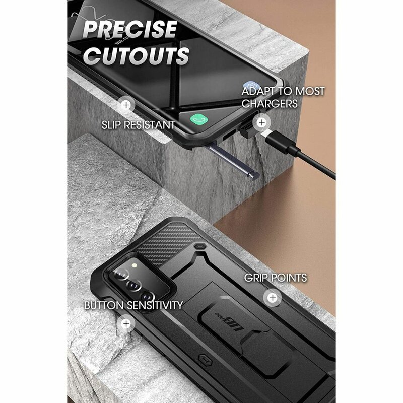 Husa Samsung Galaxy Note 20 Supcase Unicorn Beetle Pro, negru
