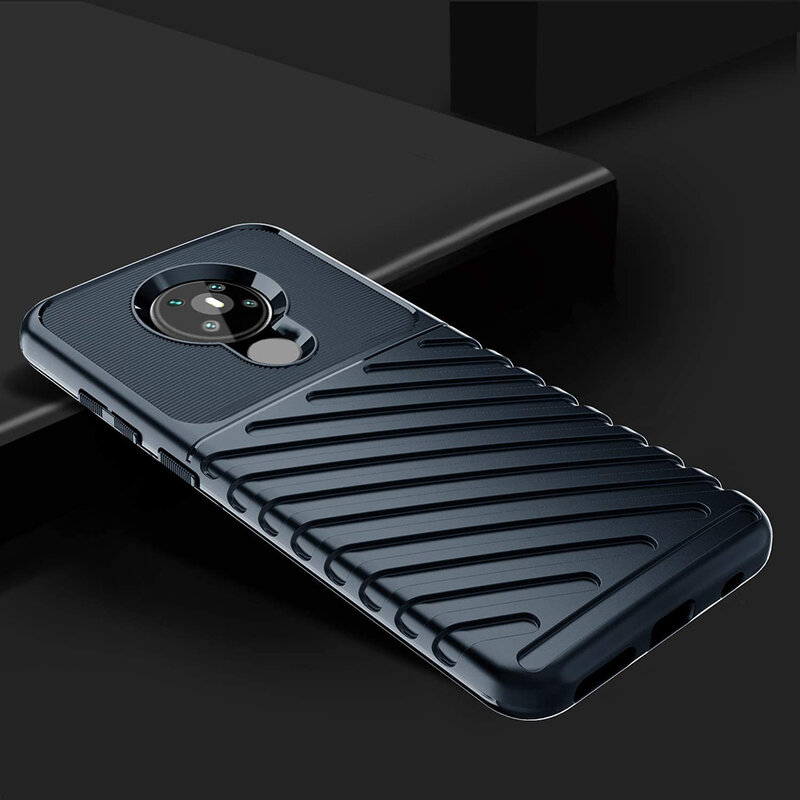 Husa Nokia 5.3 Thunder Flexible Tough TPU - Albastru