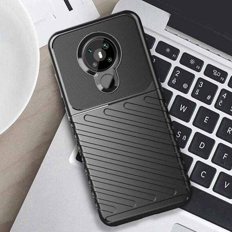 Husa Nokia 5.3 Thunder Flexible Tough TPU - Negru