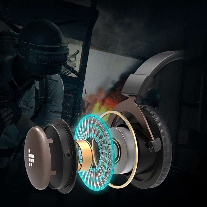 Casti On-Ear Pentru Gaming Tronsmart Sono Multiplatforma Cu Fir 2m - Negru