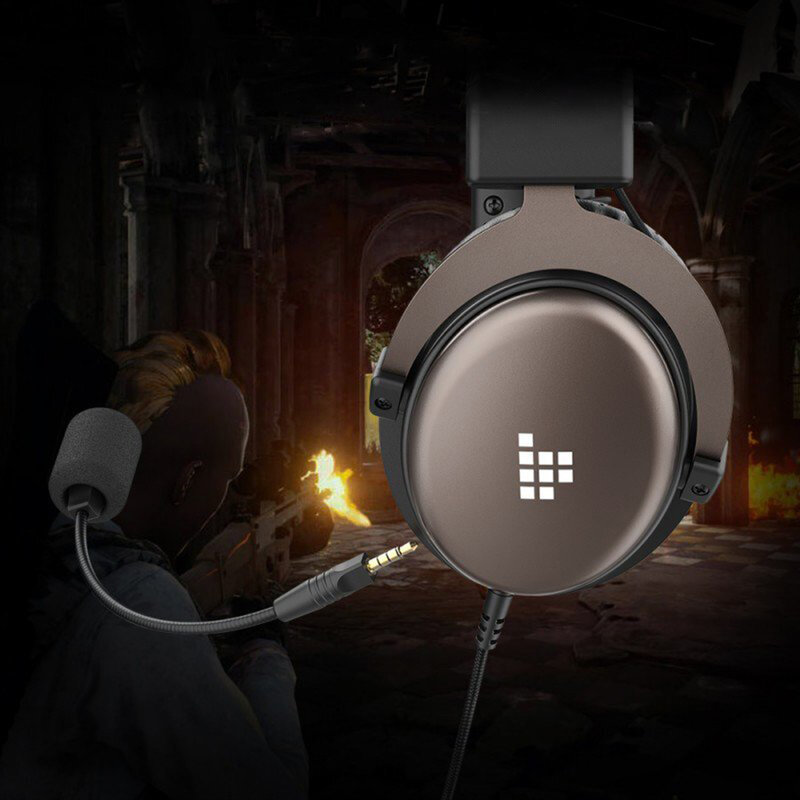 Casti On-Ear Pentru Gaming Tronsmart Sono Multiplatforma Cu Fir 2m - Negru