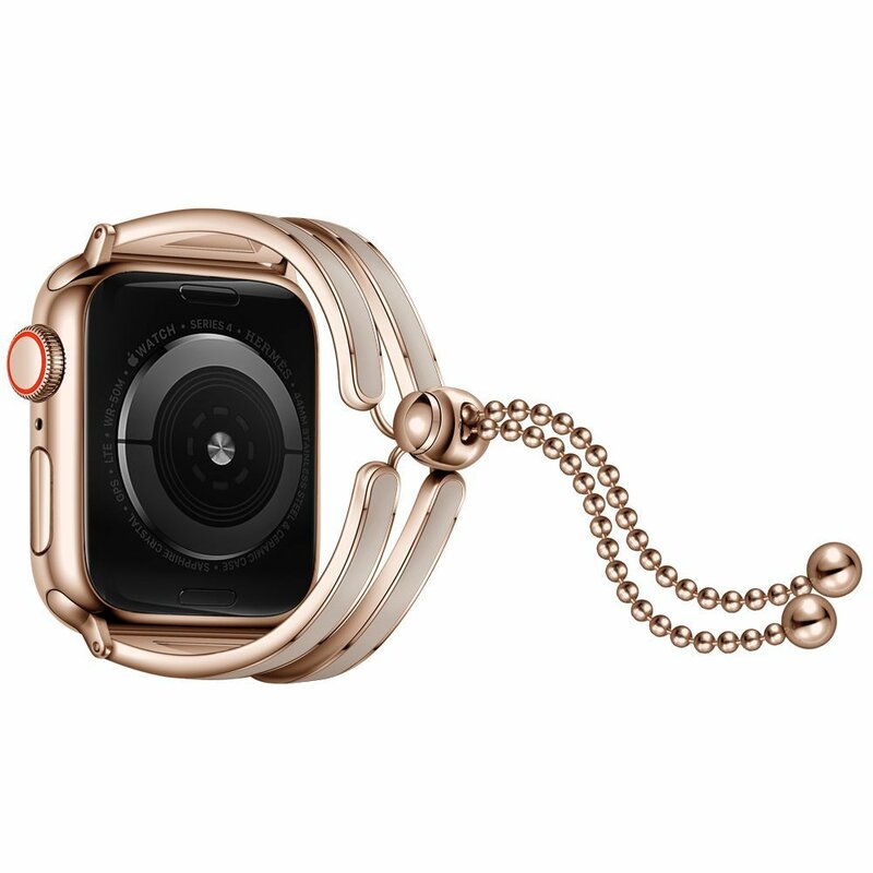 Curea Apple Watch 3 42mm Tech-Protect Chainband - Auriu