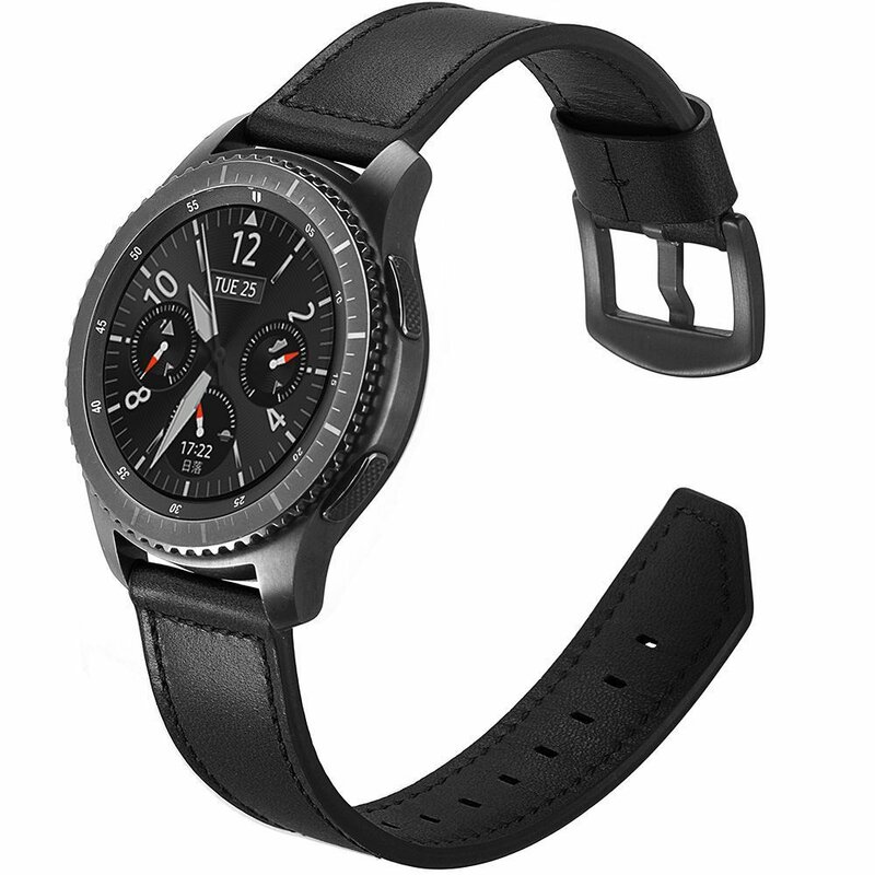Curea Samsung Galaxy Watch 3 45mm Tech-Protect Herms - Negru