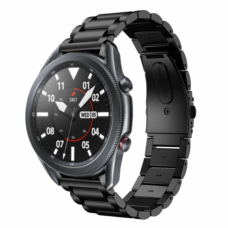 Curea Samsung Galaxy Watch 3 45mm Tech-Protect Stainless - Negru